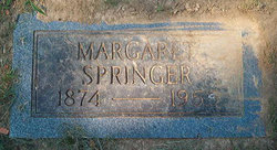 Margaret “Marg” <I>Albrecht</I> Springer 