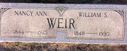Rev William Senter Weir 