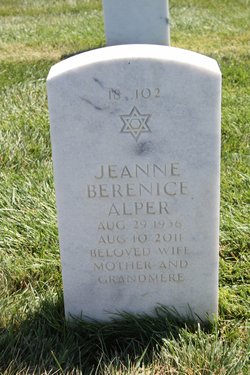Jeanne Berenice <I>Sliwka</I> Alper 