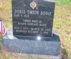 Doris <I>Smith</I> Bodie 