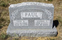 Lydia <I>Lang</I> Paul 
