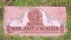 Margaret J <I>Tanney</I> McAleer 