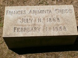 Frances Araminta <I>Good</I> Gregg 