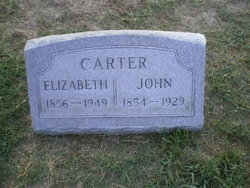 Elizabeth <I>DeHart</I> Carter 