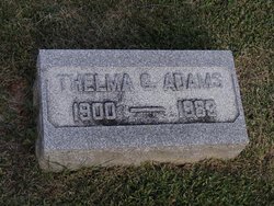 Thelma <I>Gearhart</I> Adams 