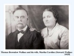 Martha Caroline <I>Stewart</I> Wallace 