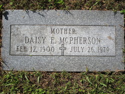 Daisy Elizabeth <I>Saunders</I> McPherson 