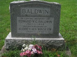 Audrey Mary Victoria <I>Winslow</I> Baldwin 