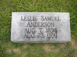 Leslie Samuel Anderson 