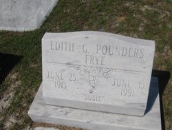 Edith Gertrude <I>Pounders</I> Frye 