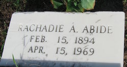 Rachadie A. “Sadie” Abide 