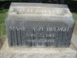 Marie Louise <I>Ash</I> Buerkle 
