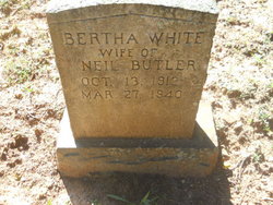 Bertha <I>White</I> Butler 