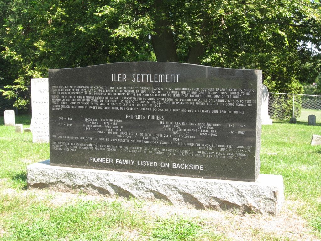 Iler Settlement Old Cemetery