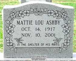 Mattie Lou Ashby 