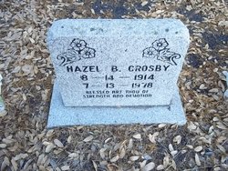 Hazel Belle <I>Davidson</I> Crosby 