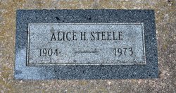 Alice H Steele 