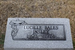 Lucille <I>Bales</I> Insley 