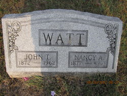 Nancy Alice <I>Jobe</I> Watt 