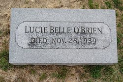 Lucie Belle <I>Cox</I> O'Brien 