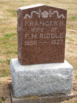 Frances H. <I>Coffin</I> Riddle 