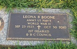 Leona <I>Bowser</I> Boone 