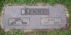 Alta May <I>Bagley</I> Benny 