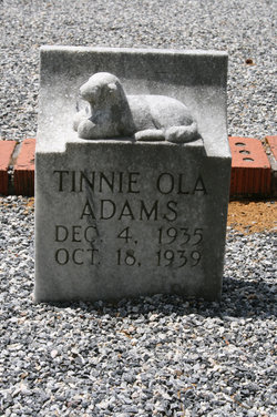 Tinnie Ola Adams 
