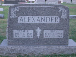 Mary <I>Weber</I> Alexander 