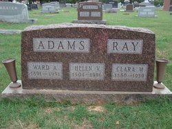 Helen V <I>Ray</I> Adams 