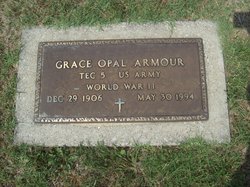 Grace Opal <I>Boyer</I> Armour 