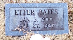 Etta E. <I>Tucker</I> Bates 
