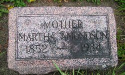 Martha <I>Olson</I> Amundson 