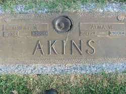 Alma W Akins 