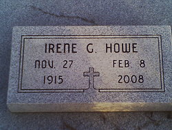 Irene G. <I>Wheeler</I> Howe 