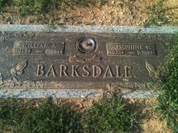 Josephine Minnie <I>Wells</I> Barksdale 