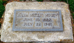 Julia Ann <I>Mullis</I> McCoy 