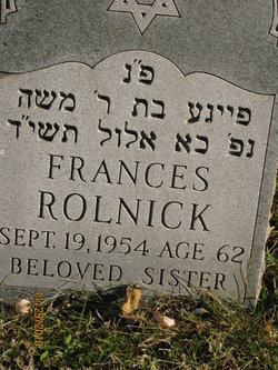 Frances Rolnick 