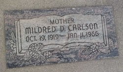 Mildred Dorothy <I>Duffin</I> Carlson 