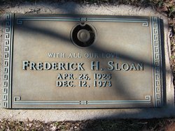Frederick H Sloan 