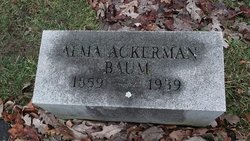 Alma <I>Ackerman</I> Baum 