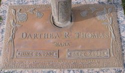 Darthea “Nana” <I>Ravenscroft</I> Thomas 
