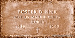 Sgt Foster D Piper 