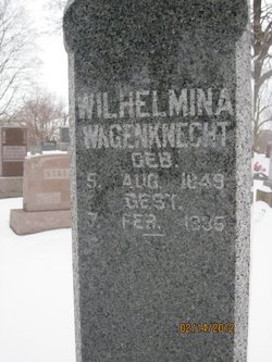 Wilhelmina <I>Mahloch</I> Wagenknecht 