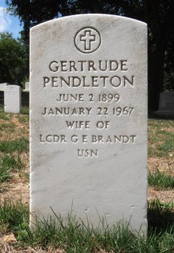 Gertrude <I>Pendleton</I> Brandt 