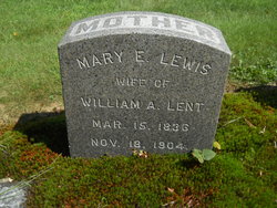 Mary E. <I>Lewis</I> Lent 