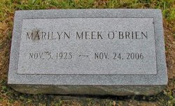 Marilyn Elsie <I>Meek</I> O'Brien 