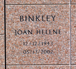 Joan Helene <I>Mosbo</I> Binkley 
