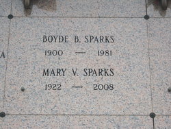 Boyde B Sparks 