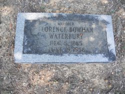 Florence <I>Bowman</I> Waterbury 